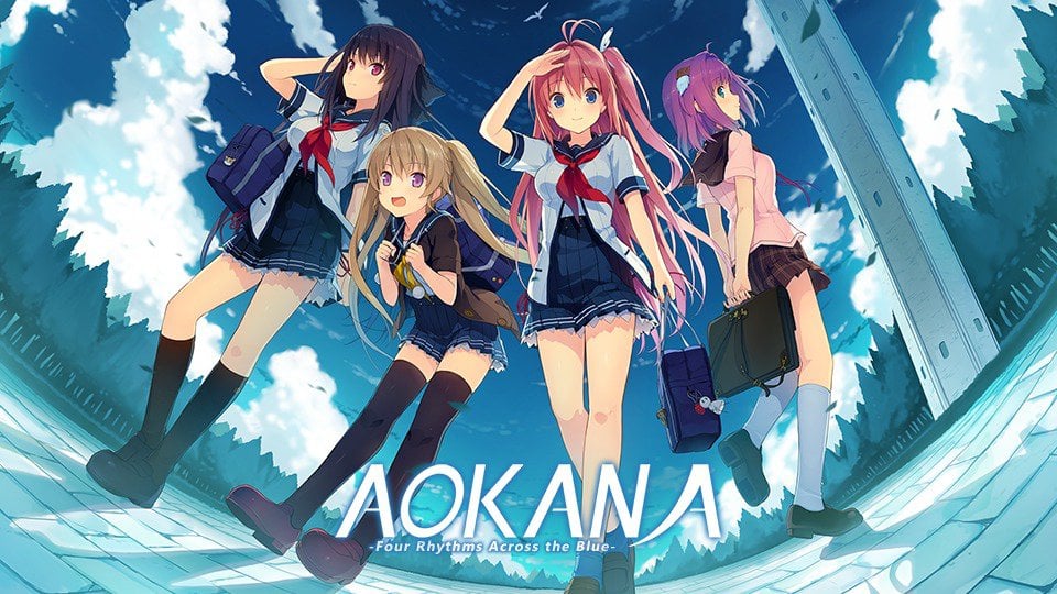 Aokana - Four Rhythms Across the Blue Poster