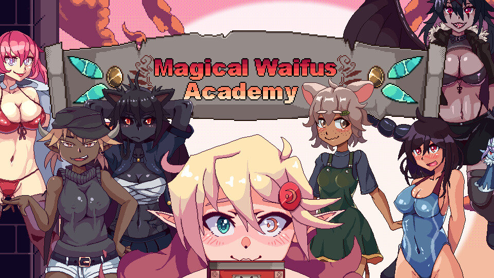 Magical Waifus Academy Hentai