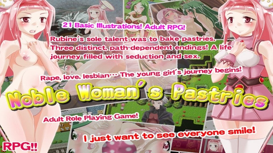 Noble Woman's Pastries Hentai Image