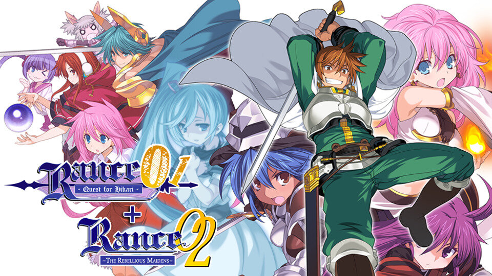 Rance 01 -Quest for Hikari- + Rance 02 -The Rebellious Maidens- Poster