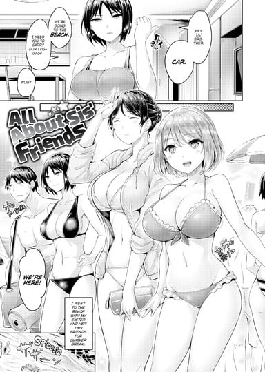 All About Sis’ Friends Hentai Image