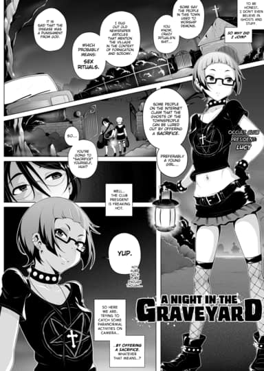 A Night in the Graveyard Hentai