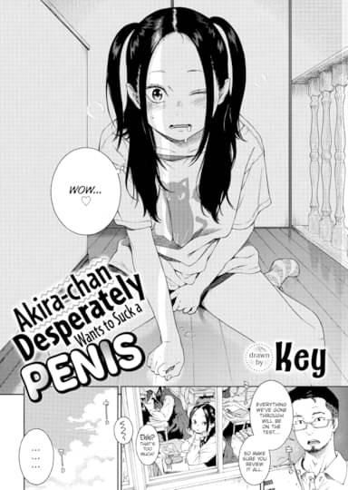 Akira-chan Desperately Wants to Suck a Penis Hentai Image