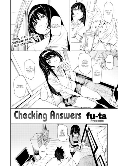 Checking Answers Hentai Image
