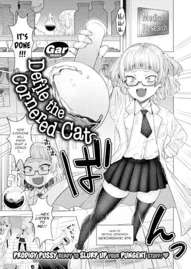 Defile the Cornered Cat Hentai Image