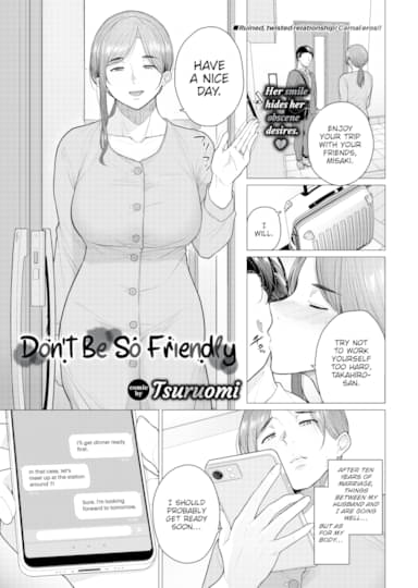 Don't Be So Friendly Hentai