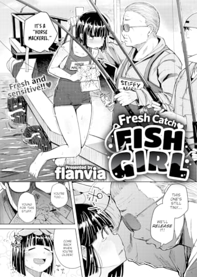 Fresh Catch Fish Girl Hentai Image