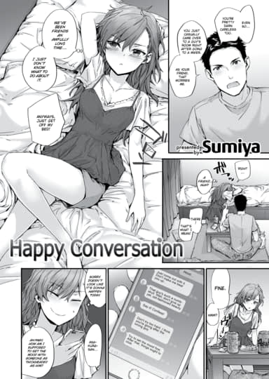 Happy Conversation Hentai Image