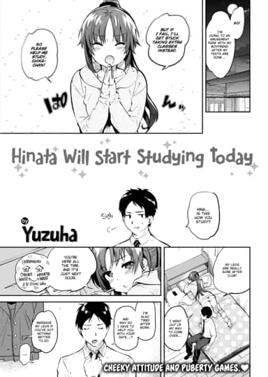 Hinata Will Start Studying Today Cover