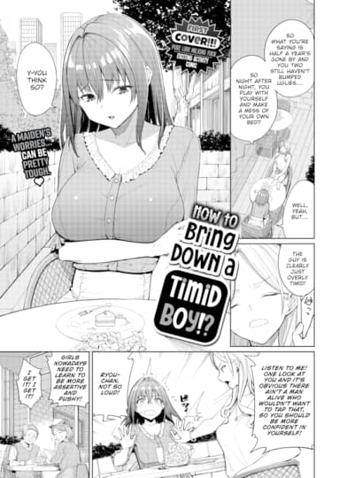 How to Bring Down a Timid Boy!? Hentai