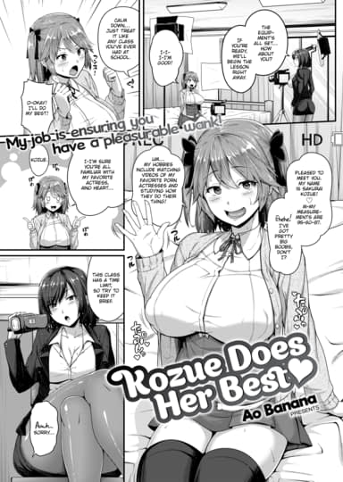 Kozue Does Her Best ❤︎ Hentai Image