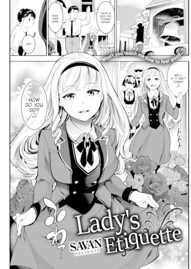 Lady's Etiquette Hentai Image