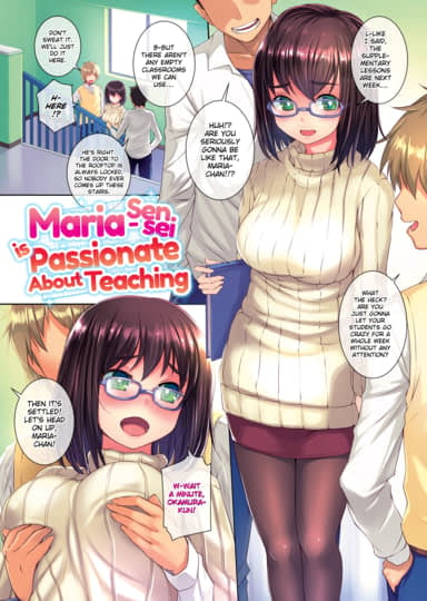 Maria-sensei Is Passionate About Teaching Hentai