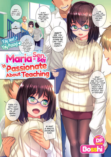 Maria-sensei Is Passionate About Teaching Cover