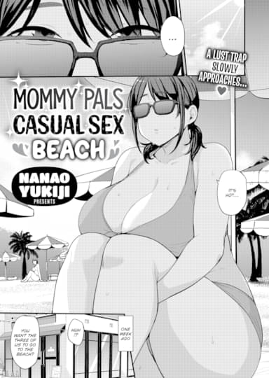 Mommy Pals Casual Sex Beach Hentai Image