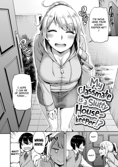 My Classmate is a Slutty Housekeeper!? Hentai Image