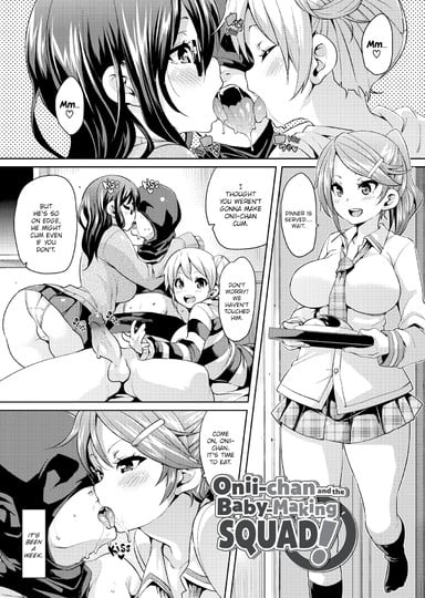 Onii-chan and the Baby-Making Squad! Hentai