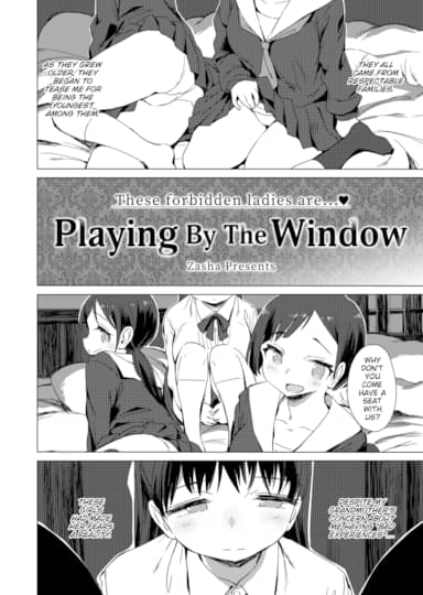 Playing By the Window Hentai Image