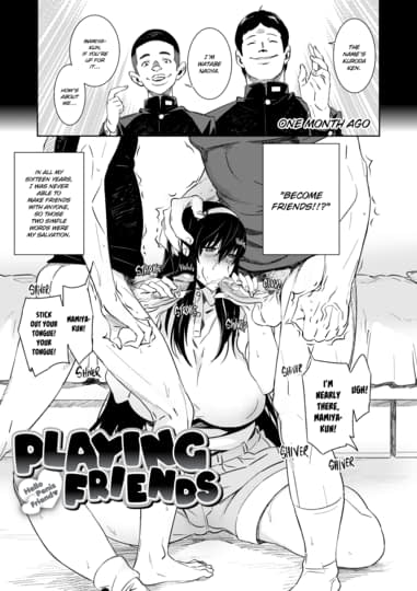 Playing Friends Hentai Image