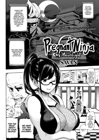 Pregnant Ninja by Moonlight Hentai