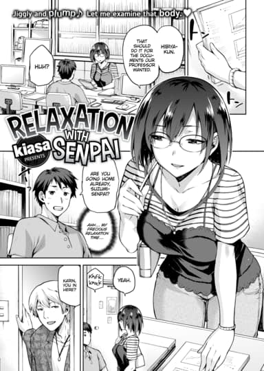 Relaxation with Senpai Hentai Image