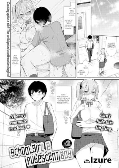 Schoolgirl & Pubescent Boy #2 Hentai Image