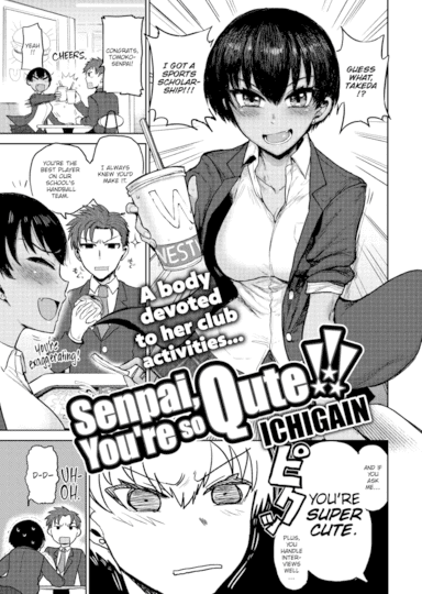 Senpai, You're So Qute!!! Hentai