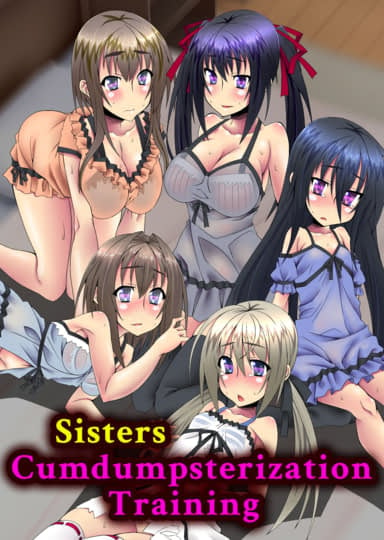 Sisters Cumdumpsterization Training Hentai Image