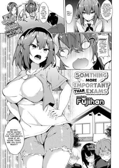 Something More Important Than Exams Hentai Image
