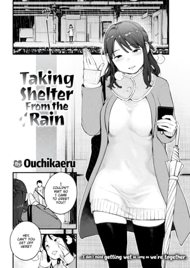 Taking Shelter From the Rain Hentai Image
