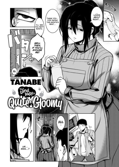 That Landlady is Quite Gloomy Hentai Image