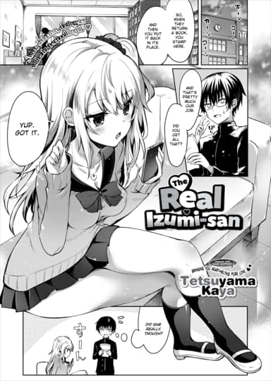 The Real Izumi-san Cover