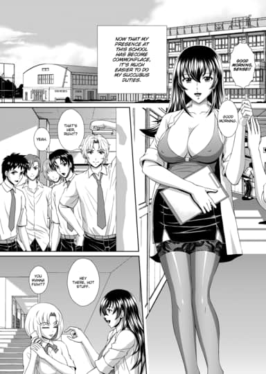 The School Nurse Is a Sex-Crazed Succubus Ch.4 Hentai Image