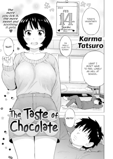 The Taste of Chocolate Hentai Image