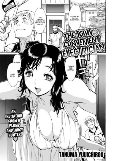 The Town's Convenient Electrician Hentai