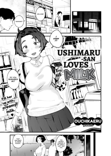 Ushimaru-san Loves Milk Cover