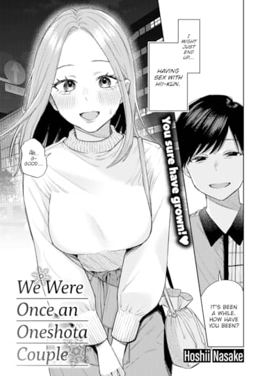 We Were Once an Oneshota Couple Hentai