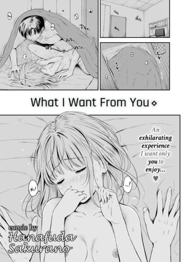 What I Want From You Hentai