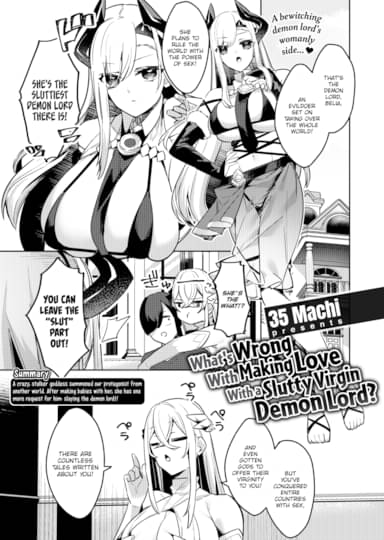 What's Wrong With Making Love With a Slutty Virgin Demon Lord? Cover
