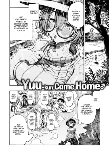 Yuu-kun Came Home ♂ Cover