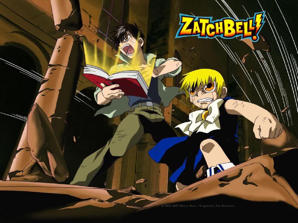 Zatch Bell (Konjiki No Gash Bell)  Anime, Imagem de anime, Animes