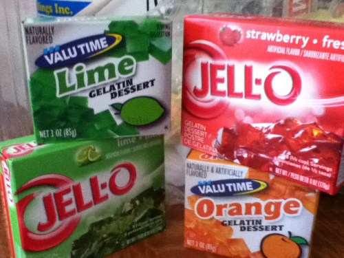 I just made some Jell-O